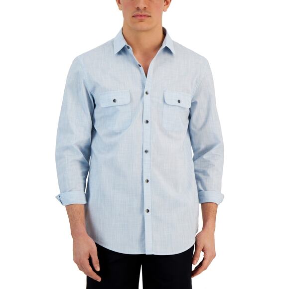 Alfani Men's Regular-Fit Solid Shirt 12673